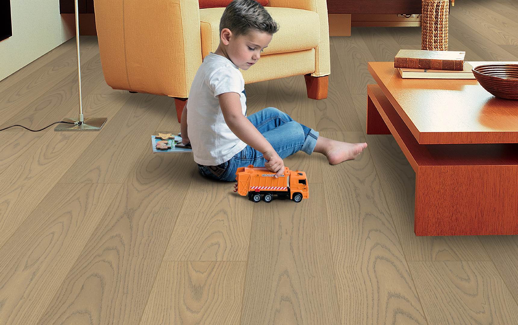 沙灘橡木1,進口地板